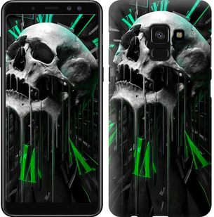 

Чохол Череп-годинник на Samsung Galaxy A8 2018 A530F 645063