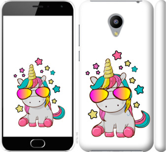 

Чехол Единорог в очках для Meizu M2 mini 911773