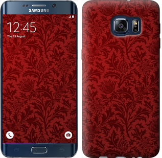 

Чохол Чохол цвета бордо для Samsung Galaxy S6 Edge Plus G928 649763