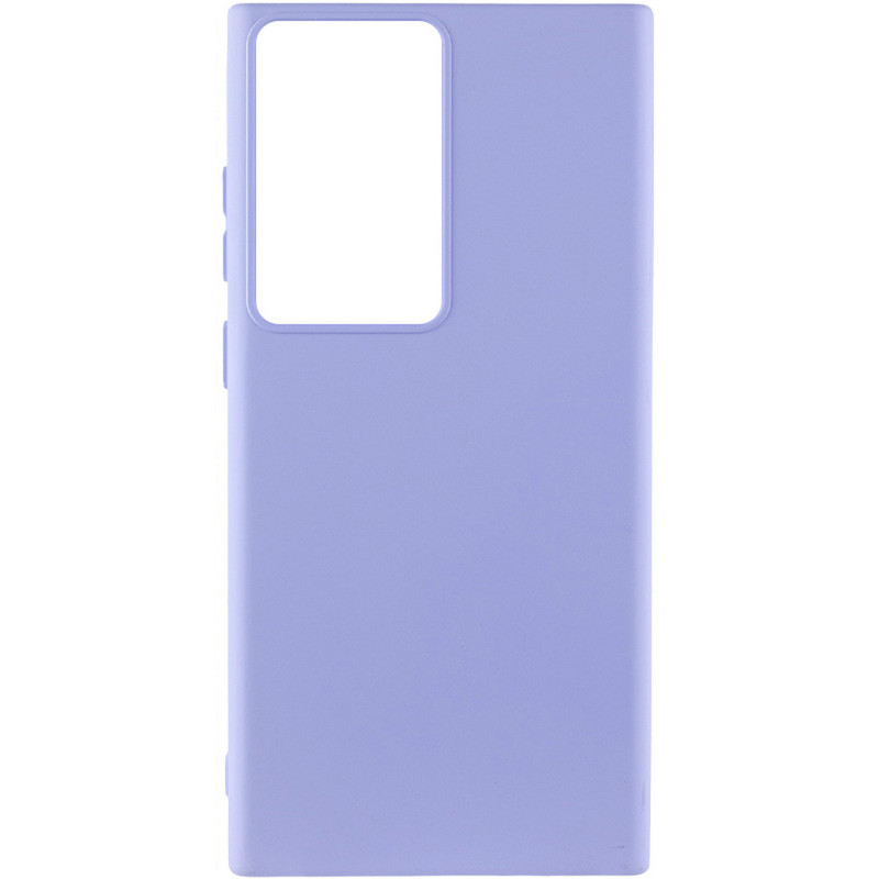 Чехол Silicone Cover Lakshmi (AA) для Samsung Galaxy S21 Ultra (Сиреневый / Dasheen)