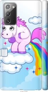 

Чехол Единорожка для Samsung Galaxy Note 20 1060273