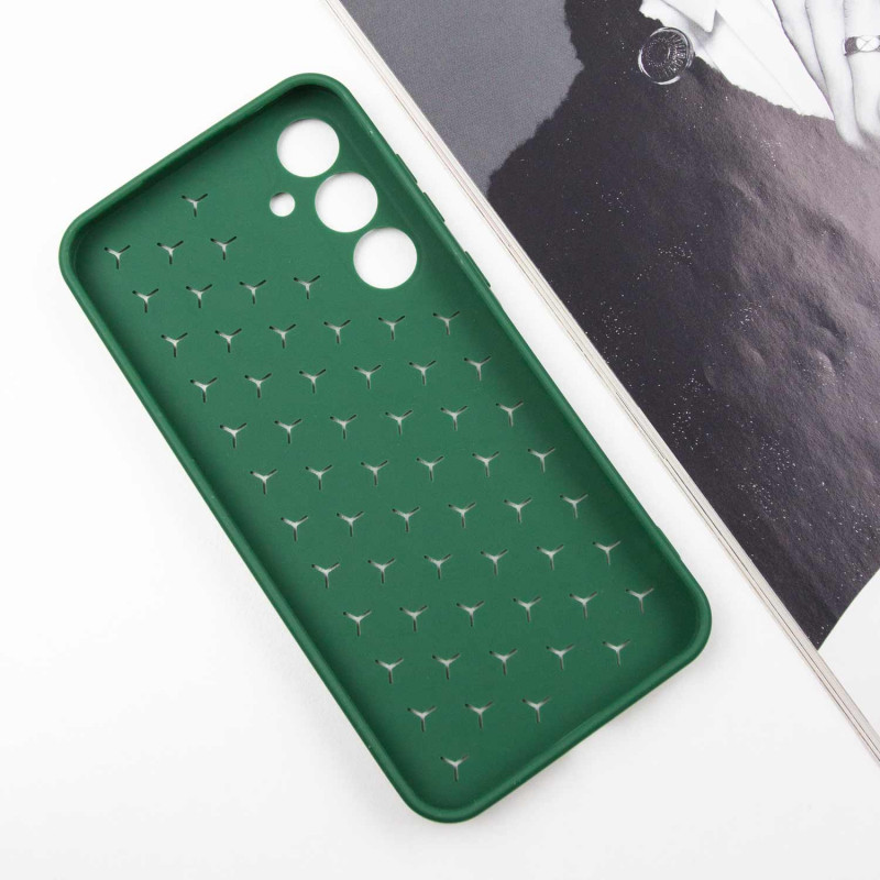Фото Чохол TPU Honeycomb на Samsung Galaxy A35 (Зелений / Cyprus Green) в маназині vchehle.ua