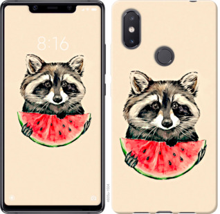

Чохол Єнотик з кавуном на Xiaomi Mi8 SE 799907