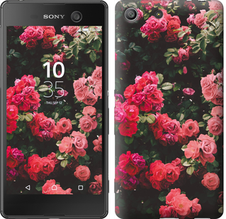 

Чехол Куст с розами для Sony Xperia M5 639313