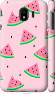 Чехол Розовый арбуз для Samsung Galaxy J4 2018