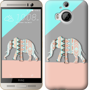 

Чохол Візерунчастий слон на HTC One M9 Plus 224597