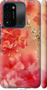 

Чехол Розовые цветы для Tecno Spark 8C KG5k 1421120