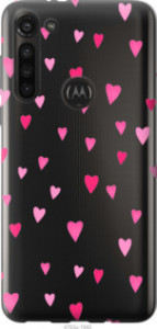 Чехол Сердечки 2 для Motorola G8 Power