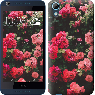 

Чехол Куст с розами для HTC Desire 626G 639188