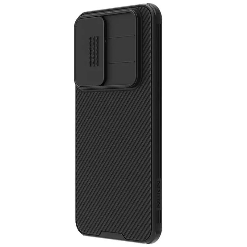 Фото Карбонова накладка Nillkin CamShield Pro на Samsung Galaxy A56 5G (Black) в маназині vchehle.ua
