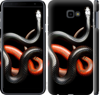 

Чехол Красно-черная змея на черном фоне для Samsung Galaxy J4 Plus 2018 696029