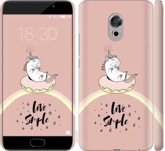 

Чохол Єдинорожки в пончике на Meizu Pro 6 Plus 719412