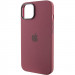 Фото Чехол Silicone Case Metal Buttons (AA) для Apple iPhone 14 (6.1") (Бордовый / Plum) в магазине vchehle.ua