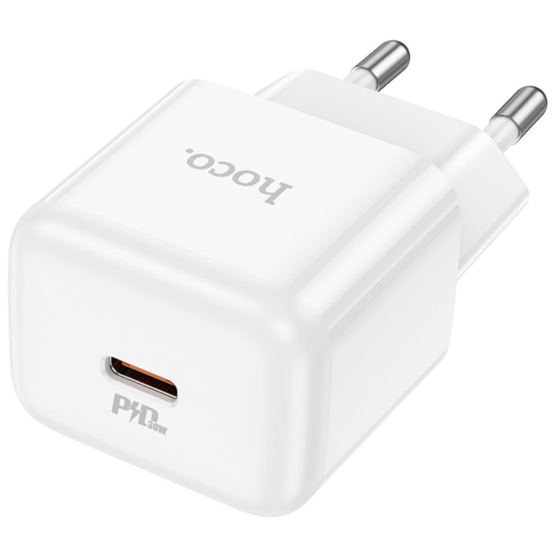 Фото МЗП Hoco N32 Glory PD30W (1USB-C) (White) на vchehle.ua