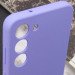 Замовити Чохол Silicone Cover Lakshmi Full Camera (AAA) на Samsung Galaxy S22 (Бузковий / Dasheen) на vchehle.ua