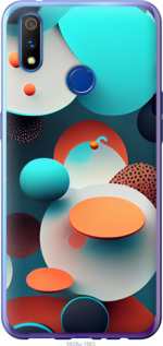 

Чехол Горошек абстракция для Realme 3 Pro 1543733