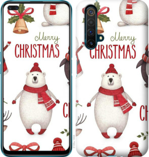 

Чохол Merry Christmas на Realme X50 919361