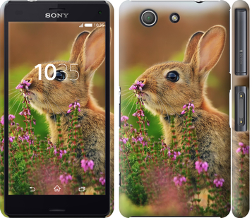 

Чехол Кролик и цветы для Sony Xperia Z3 Compact D5803 150019