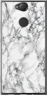 Чохол Мармур білий на Sony Xperia XA2 H4113