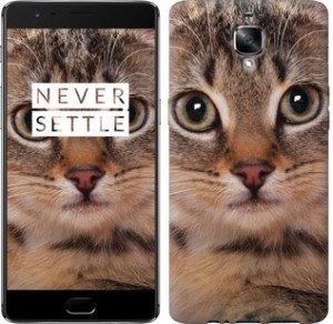 Чехол Полосатый котик для OnePlus 3T