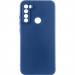 Чохол TPU GETMAN Liquid Silk Full Camera на Xiaomi Redmi Note 8T (Синій / Navy Blue)