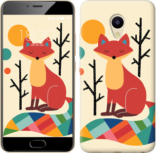 

Чохол Rainbow fox на Meizu M5 577007