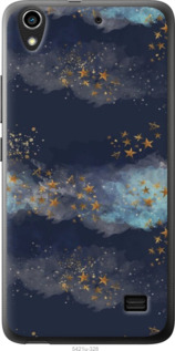 

Чехол Ночь золотые звезды для Huawei G620S 1406335