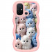 Чехол TPU Cloudy Pictures для Xiaomi Redmi 12C / Poco C55 (Kittens)
