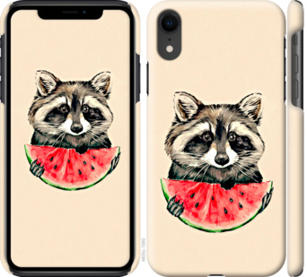 

Чехол Енотик с арбузом для iPhone XR 799491