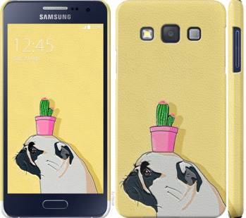 

Чохол Мопс з кактусом на Samsung Galaxy A3 A300H 795385