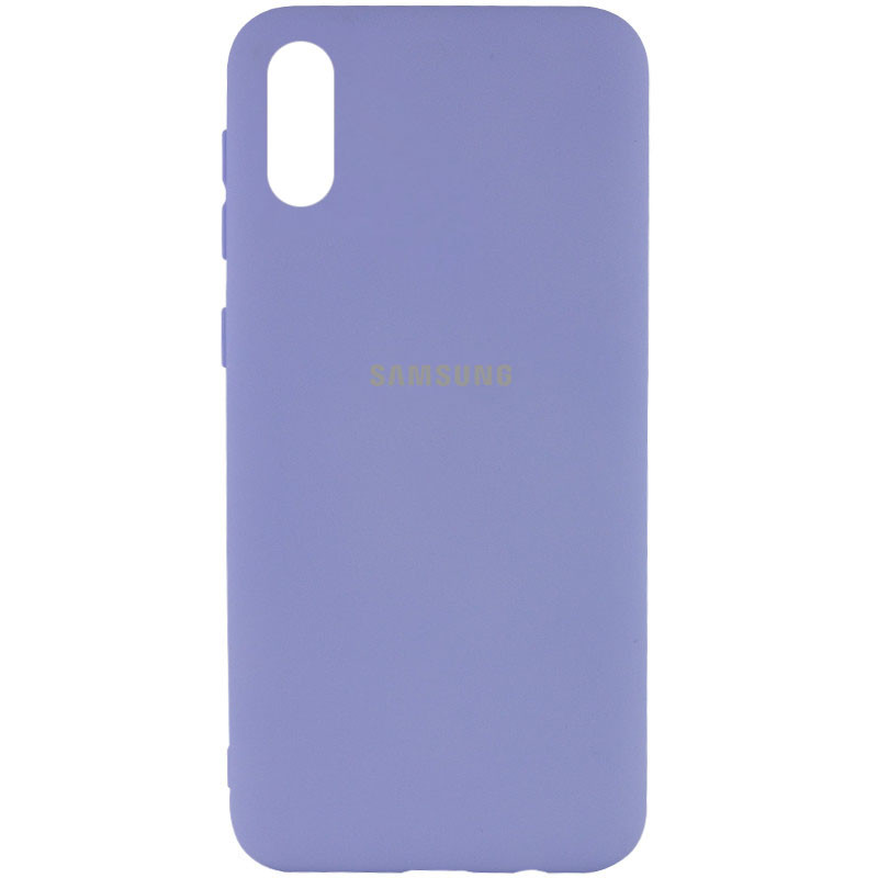 

Чохол Silicone Cover My Color Full Protective (A) на Samsung Galaxy A02 (Бузковий / Dasheen) 1116216