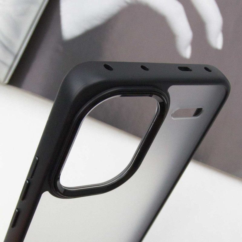 Чехол TPU+PC North Guard для Xiaomi Redmi Note 13 Pro+ (Black) в магазине vchehle.ua