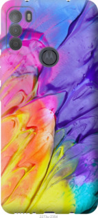 

Чехол Разноцветные краски для Motorola G50 1576547