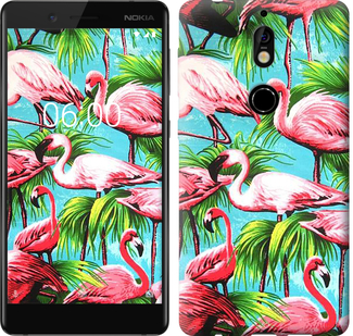 

Чохол Tropical background на Nokia 7 640041