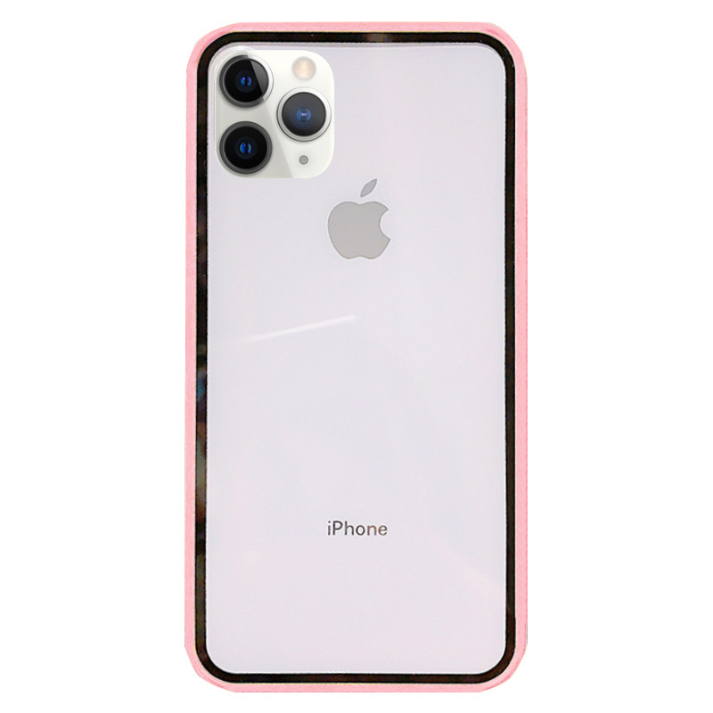 

Прозрачный TPU+PC чехол Epic с цветным бампером для Apple iPhone 11 Pro (5.8") (Розовый) 766131