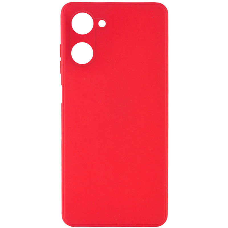 Силиконовый чехол Candy Full Camera для Realme 10 4G (Красный / Red)