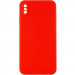 Силіконовий чохол Candy Full Camera на Apple iPhone X / XS (5.8") (Червоний / Red)