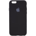 Чехол Silicone Case Full Protective (AA) для Apple iPhone 6/6s (4.7") (Черный / Black)