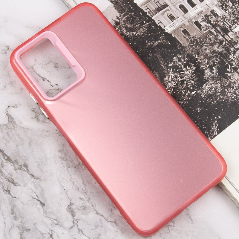 Фото TPU+PC чохол Magic glow with protective edge на Xiaomi Redmi Note 11 Pro 4G/5G / 12 Pro 4G (Pink) на vchehle.ua