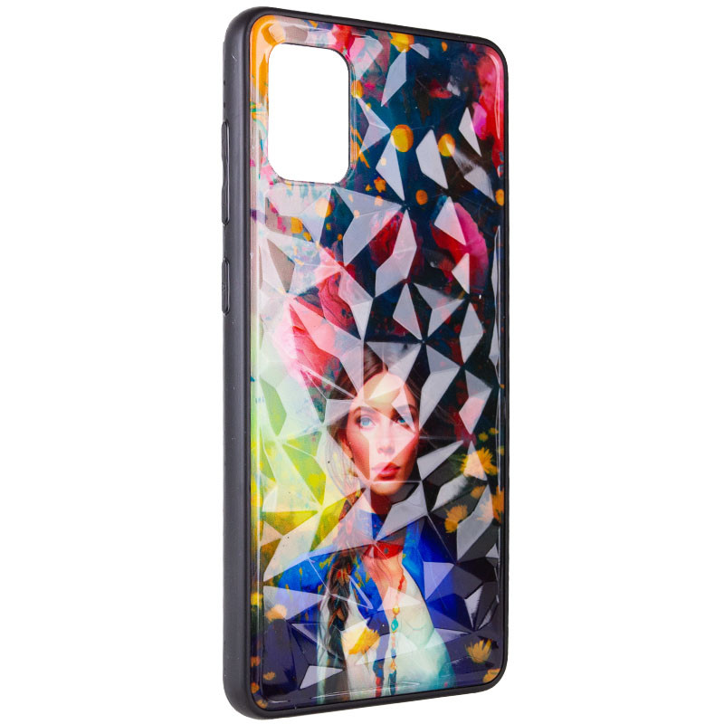 TPU+PC чехол Prisma Ladies для Samsung Galaxy A31 (Peonies)