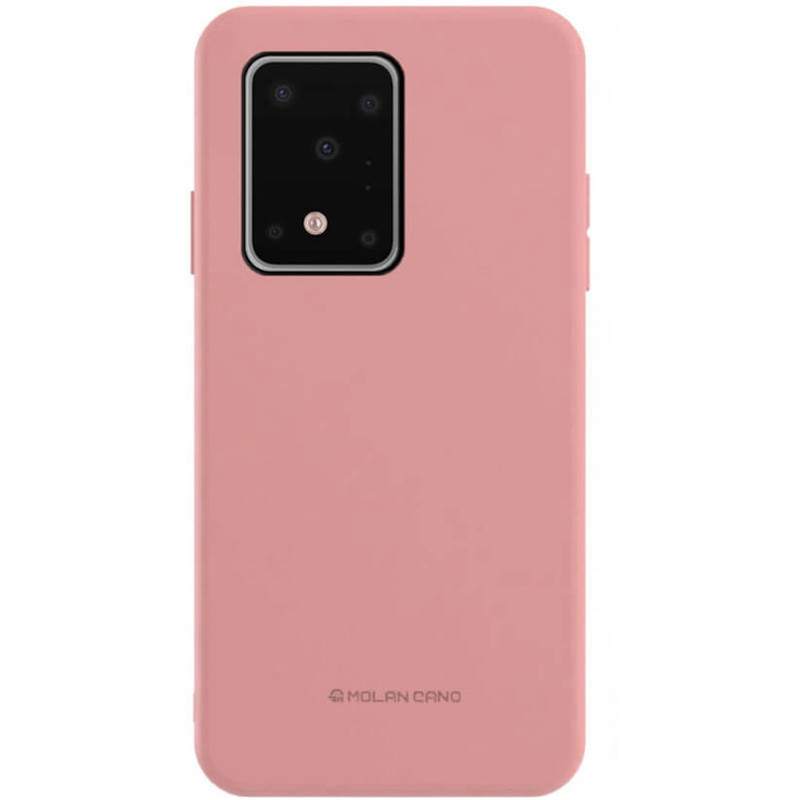 

TPU чехол Molan Cano Smooth для Samsung Galaxy S20 Ultra (Розовый) 861460