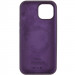 Фото Чохол Silicone Case Full Protective (AA) with Magnetic Safe на Apple iPhone 15 Plus (6.7") (Фіолетовий / Elderberry) в маназині vchehle.ua