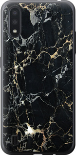 

Чехол Черный мрамор для Samsung Galaxy A01 A015F 1691114