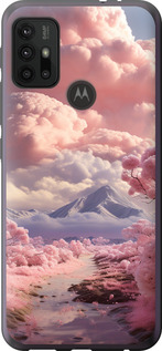 

Чехол Розовые облака для Motorola Moto G20 1645002