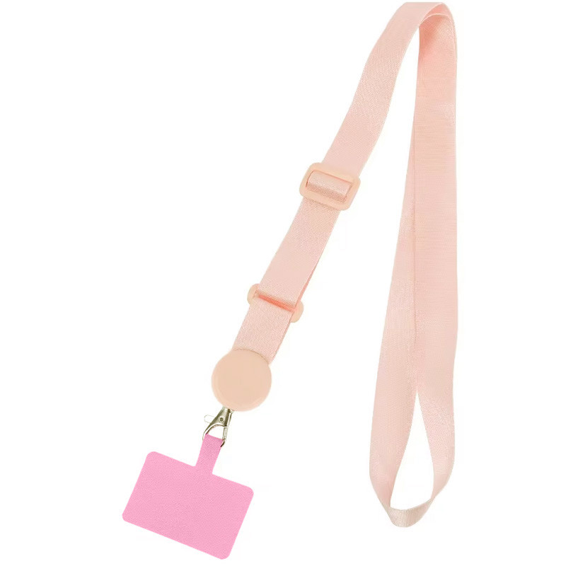 Шнурок широкий Round Clip (2см) 120см (Pink)