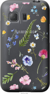 

Чехол Цветочный фон v2 для Samsung Galaxy Young 2 G130h 1440023