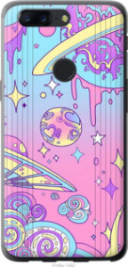 Чехол Розовая галактика для OnePlus 5T