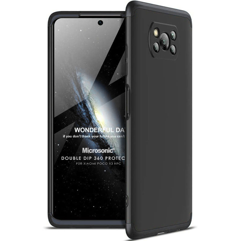 

Пластикова накладка GKK LikGus 360 градусів (орр) для Xiaomi Poco X3 NFC (Чорний) 1175096