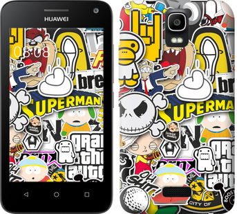 

Чохол Popular logos на Huawei Ascend Y3C 628152