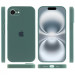 Чохол Silicone Case Full Camera Protective (AA) на Apple iPhone 16e (6.1") (Зелений / Pine green) в магазині vchehle.ua